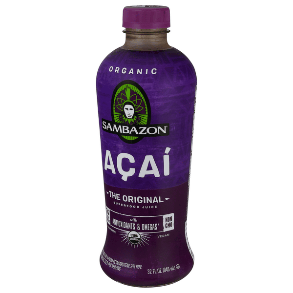 Sambazon Organic The Original Acai Superfood Juice 32 oz | Hy-Vee