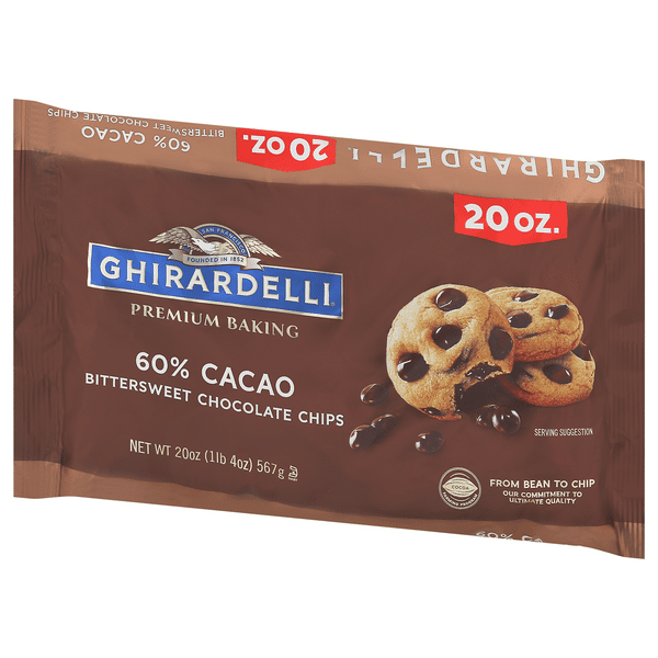 Ghirardelli 60% Cacao Bittersweet Chocolate Premium Baking Chips