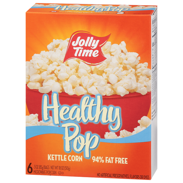 Jolly Time Healthy Pop Kettle Corn, 6-3 Oz | Hy-Vee Aisles Online