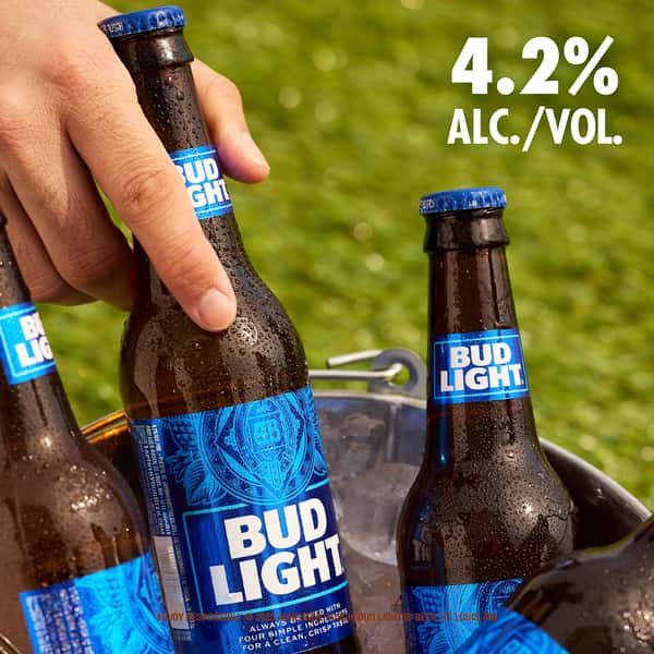 Bud Light American Lager Beer 6Pk | Hy-Vee Aisles Online Grocery