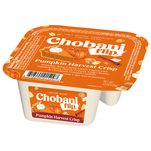 Chobani Greek Pumpkin Harvest Crisp Yogurt | Hy-Vee Aisles Online