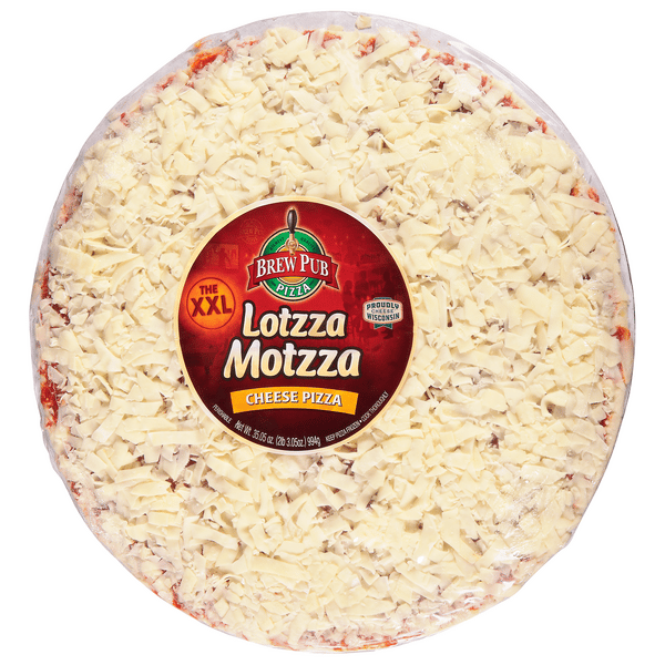 Brew Pub Lotzza Motzza Cheese Pizza, XXL | Hy-Vee Aisles Online