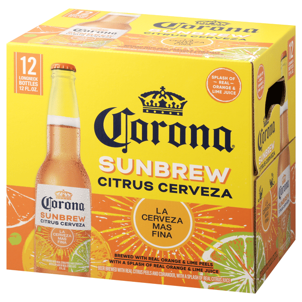 [MATSU]　CORONA CDSC-H8024X-W Corona Sunbrew, Citrus Cerveza, 12Pk | Hy-Vee Aisles Online