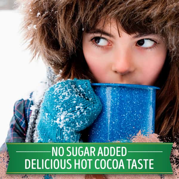 Swiss Miss No Sugar Added Milk Chocolate Flavored Hot Cocoa Mix