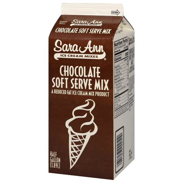 Anderson Erickson Sara Ann Soft Serve Mix, Chocolate | Hy-Vee