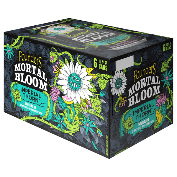 Founders Brewing, Mortal Bloom Imperial, Thorn Imperial IPA, 6Pk