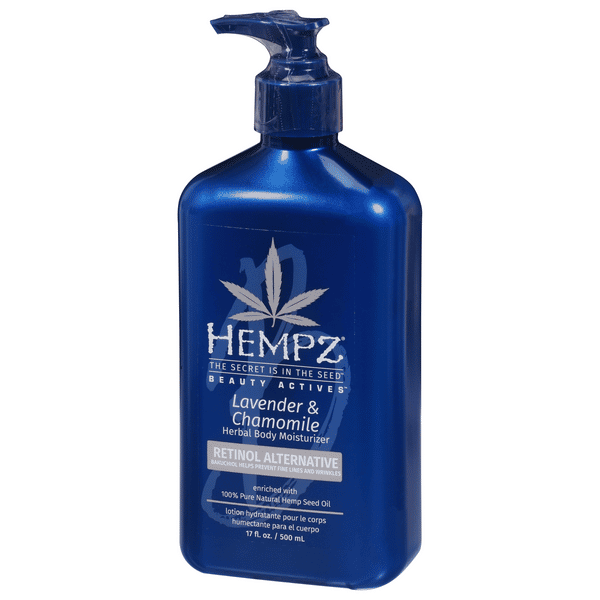 Hempz Herbal Body Moisturizer, Lavender & Chamomile, Retinol