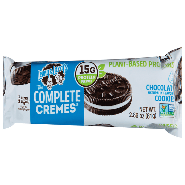 Lenny & Larry's Complete Cremes Sandwich Cookies, Plant-Based