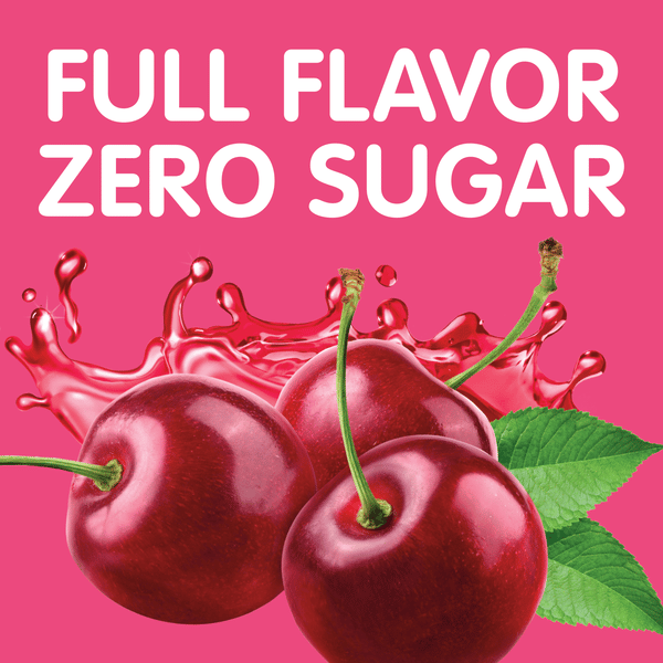 Snack Pack Zero Sugar Cherry Flavored Low Calorie Juicy Gels Cups