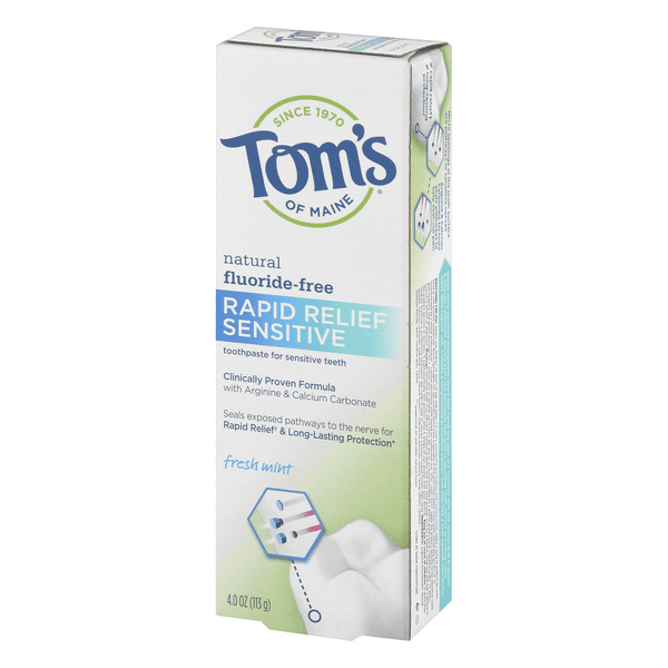Tom Sensitive Toothpaste Toms Sensitive Toothpaste Ingredients