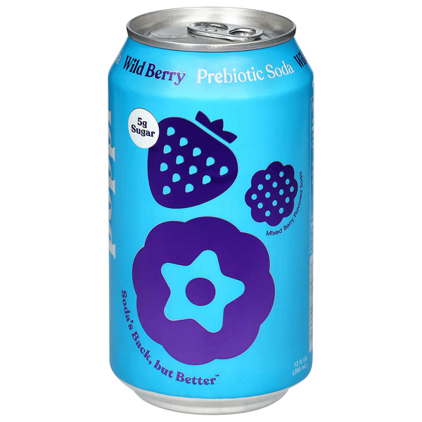 Poppi Prebiotic Soda, Wild Berry | Hy-Vee Aisles Online Grocery