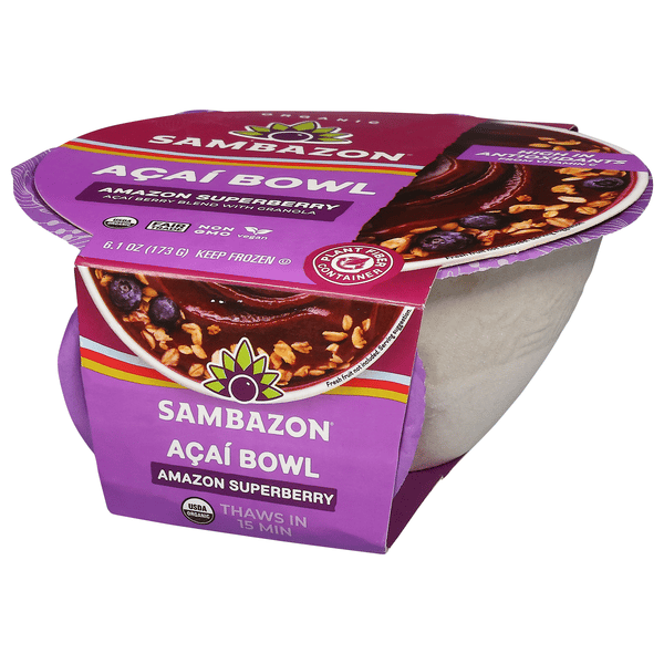 Sambazon Organic Amazon Superberry Acai Bowl 6.1 oz | Hy-Vee