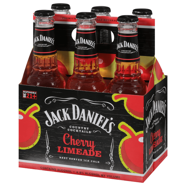 Jack Daniel's Cherry Limeade Country Cocktail 6 Pack | Hy-Vee