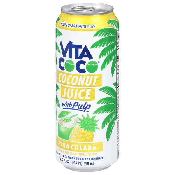 Vita Coco Coconut Juice With Pulp, Pina Colada Flavored | Hy-Vee