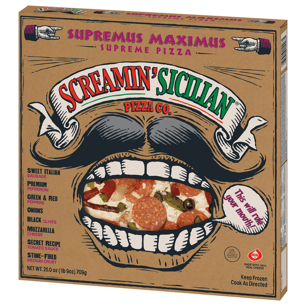 Screamin' Sicilian Pizza Co. Supremus Maximus Supreme Pizza | Hy