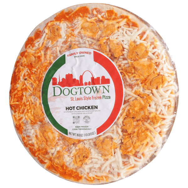 Dogtown St. Louis Style Hot Chicken Pizza 16.0 oz | Hy-Vee Aisles Dogtown St. Louis Style Hot Chicken Pizza 16.0 oz | Hy-Vee Aisles