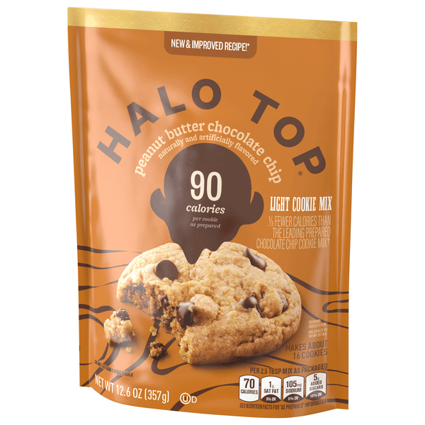 Halo Top Peanut Butter Chocolate Chip Light Cookie Mix | Hy-Vee