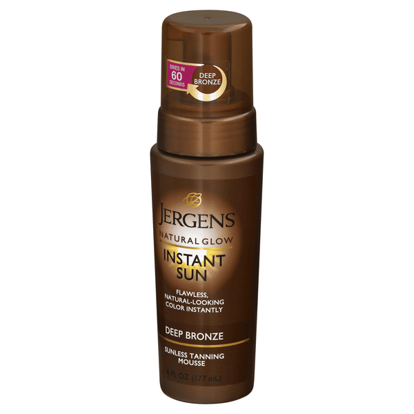 Jergens Natural Glow Instant Sun Deep Bronze Sunless Tanning