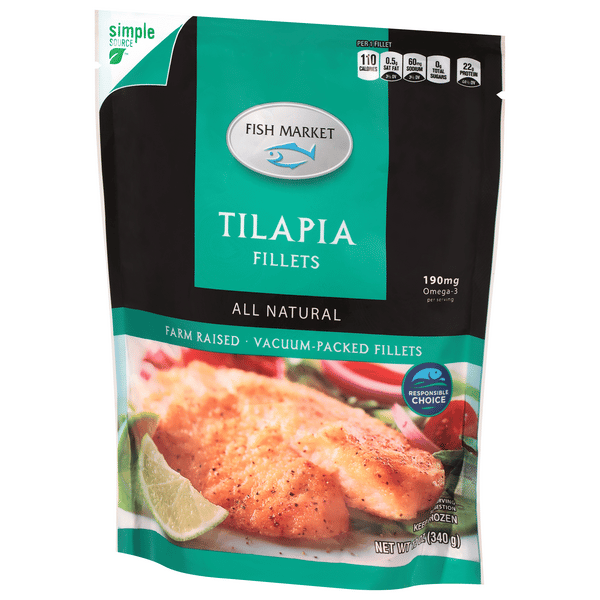 Fish Market Tilapia Fillets | Hy-Vee Aisles Online Grocery Shopping