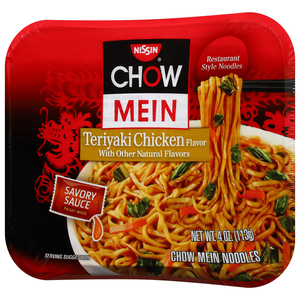NOODLES NOODLES & NOODLES CORP ハンバーラック Nissin Chow Mein Teriyaki Chicken Flavor Chow Mein Noodles | Hy