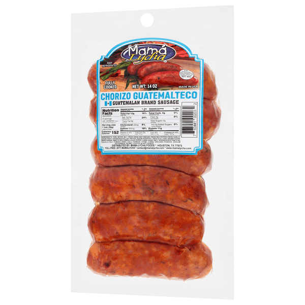 りこmama Mama Lycha Chorizo Guatemalteco 14 oz | Hy-Vee Aisles Online