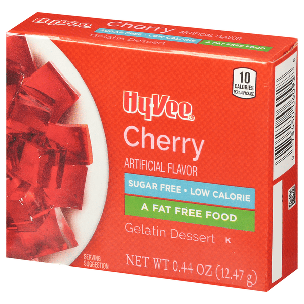 Hy-Vee Sugar Free Cherry Gelatin Dessert | Hy-Vee Aisles Online