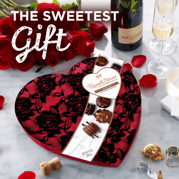 Russell Stover Valentine's Day Secret Lace Heart Assorted