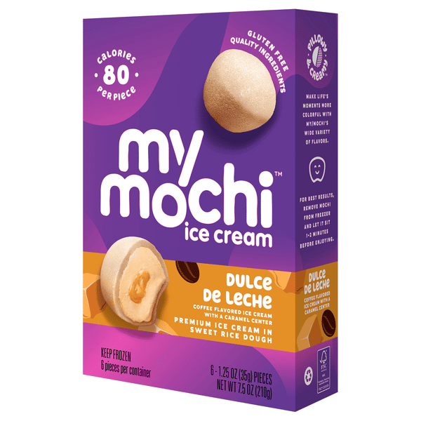 ミュージシャン Mochi15 My/Mo Mochi Ice Cream, Dulce De Leche 6-1.5 oz. Pieces | Hy-Vee