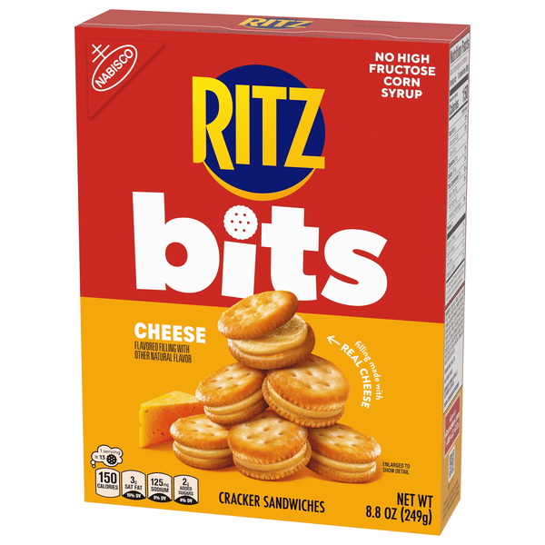 Ritz Cracker Sandwiches, Bits, Cheese | Hy-Vee Aisles Online