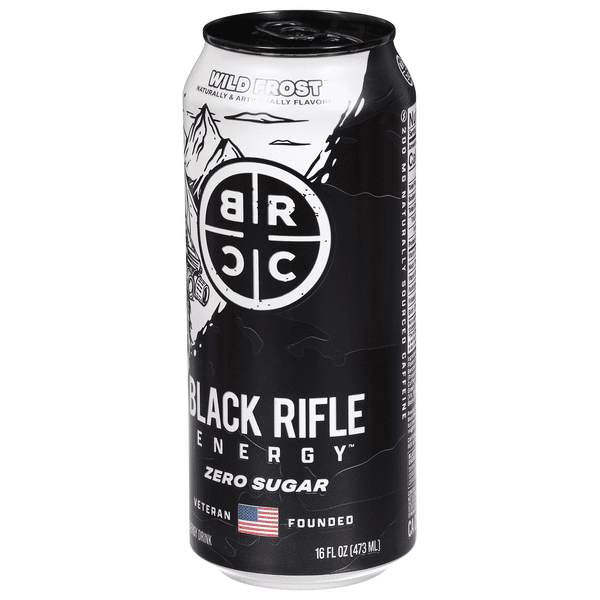 Black Rifle Coffee Company, Zero Sugar, Wild Frost Energy Drink