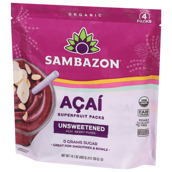 Sambazon Acai Superfruit Unsweetened Berry | Hy-Vee Aisles Online