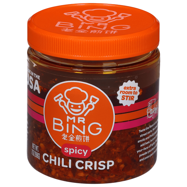 Mr Bing Spicy Chili Crisp 7 oz | Hy-Vee Aisles Online Grocery Shopping