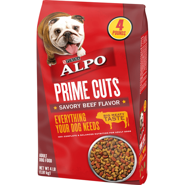Purina Alpo Prime Cuts Savory Beef Flavor Dog Food | Hy-Vee Aisles