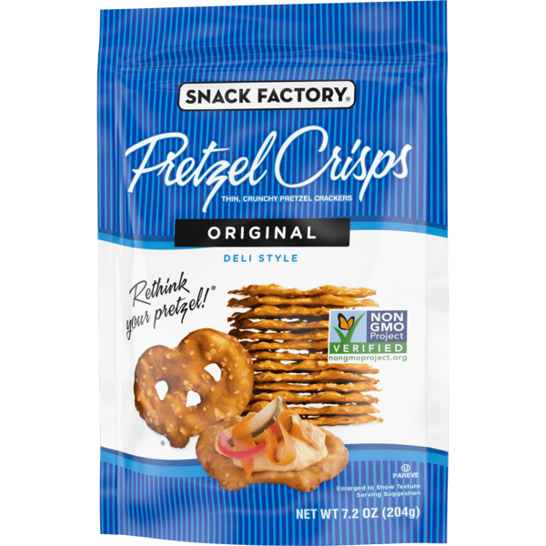 Snack Factory Pretzel Crisps Original Deli Style | Hy-Vee Aisles