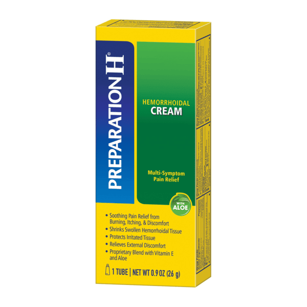 Preparation H Hemorrhoid Symptom Treatment Cream, Maximum Strength