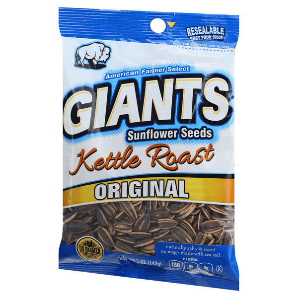 Giants Kettle Roast Original Sunflower Seeds | Hy-Vee Aisles