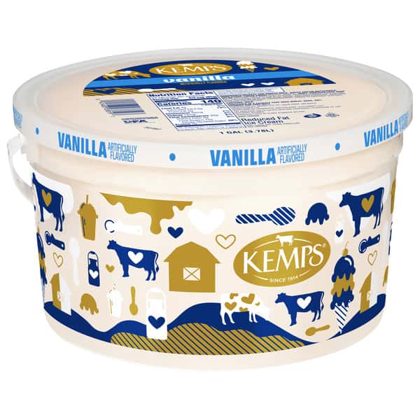 Kemps Vanilla Ice Cream Family Size | Hy-Vee Aisles Online Grocery