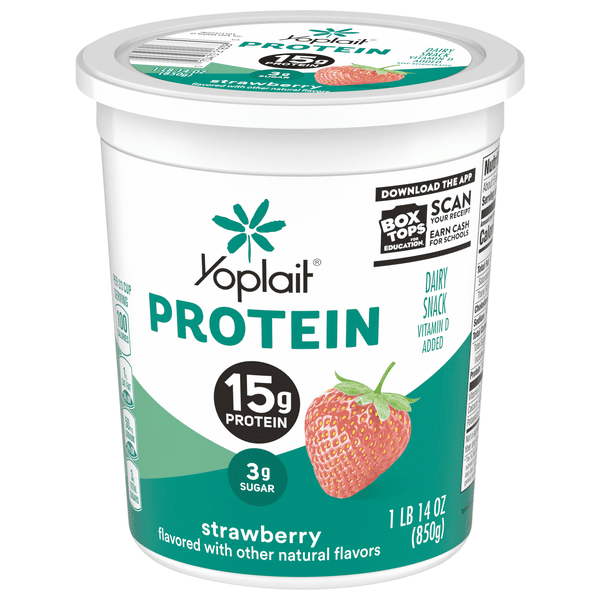 Yoplait Protein Yogurt, Strawberry | Hy-Vee Aisles Online Grocery