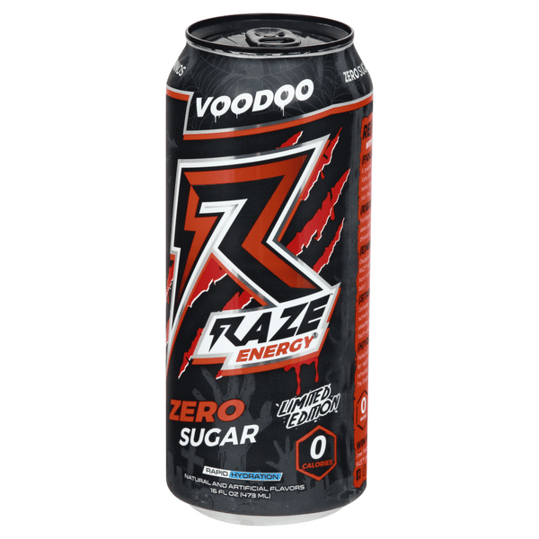 Raze Voodoo Zero Sugar Energy Drink | Hy-Vee Aisles Online Grocery