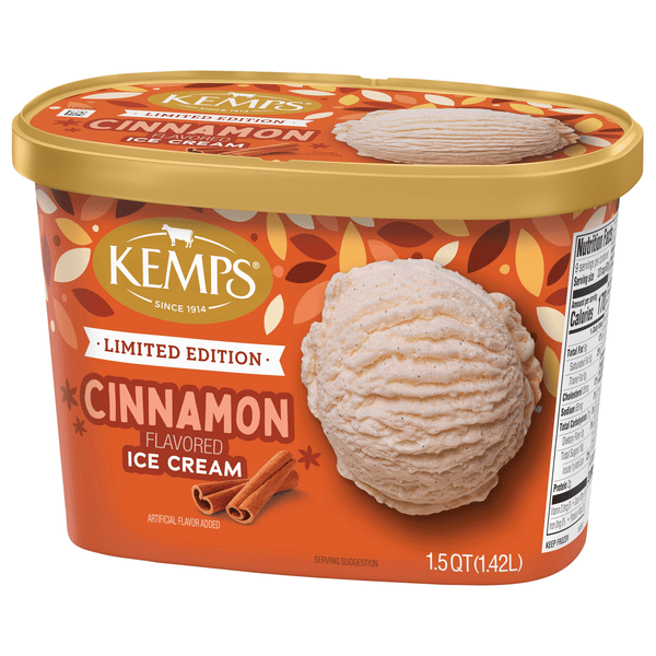 Kemps Cinnamon Ice Cream | Hy-Vee Aisles Online Grocery Shopping