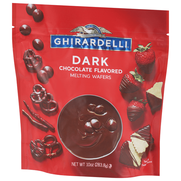 Ghirardelli Dark Chocolate Melting Wafers | Hy-Vee Aisles Online