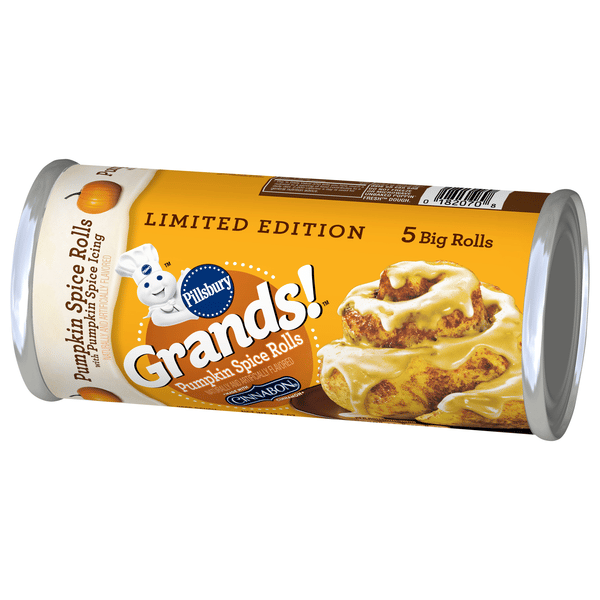 70’s Pillsbury ファニーフェイス チューチューチェリー 付 Pillsbury Grands Cinnamon Rolls Peaches & Cream Flavored Icing 5Ct