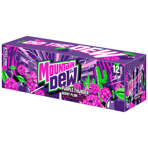 Agave / Purple thunder 紫電 Mtn Dew Purple Thunder, 12Pk | Hy-Vee Aisles Online Grocery Shopping