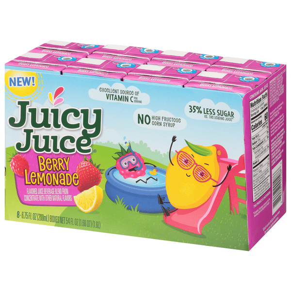 Juicy Juice, Berry Lemonade 8PK | Hy-Vee Aisles Online Grocery