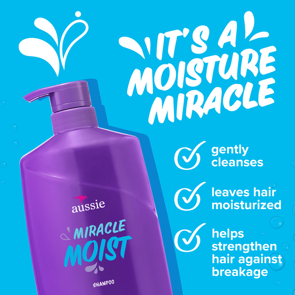 Aussie Miracle Moist Shampoo with Avocado & Jojoba | Hy-Vee Aisles