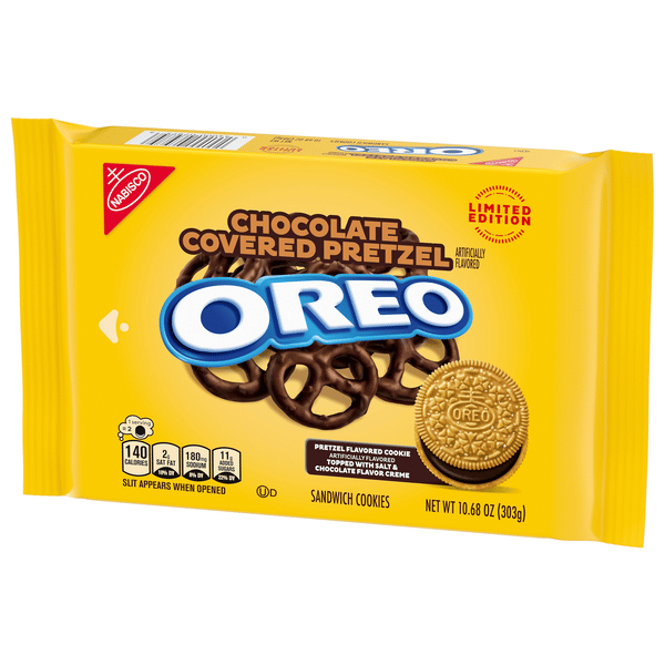 アクセサリー Oreo Oreo Chocolate Covered Pretzel Sandwich Cookies, Limited Edition