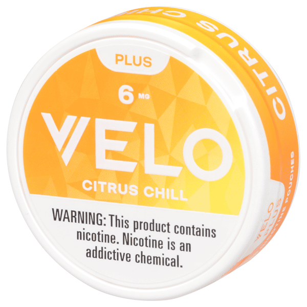 Velo Plus Nicotine Pouches, Citrus Chill, 6 Mg, 20Ct | Hy-Vee