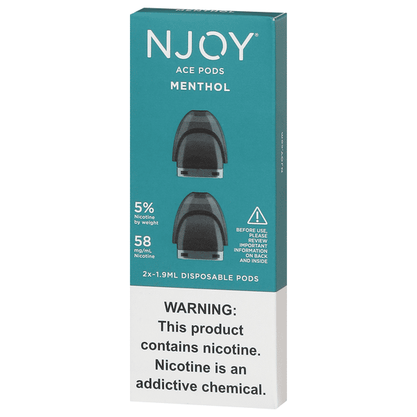 Njoy Ace Pods, Menthol, 5%, 2Ct | Hy-Vee Aisles Online Grocery Shopping