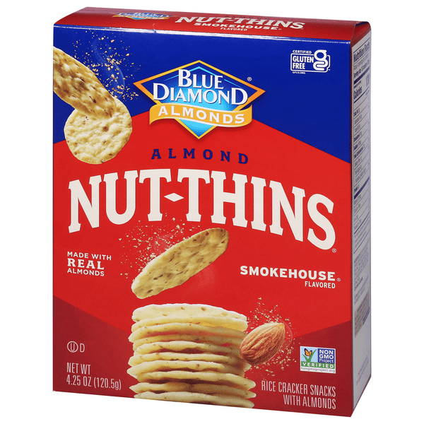 thumbnail image 2 of Blue Diamond Almonds Smokehouse Flavored – Gluten Free – 25oz (2 Pack) 2 of 6