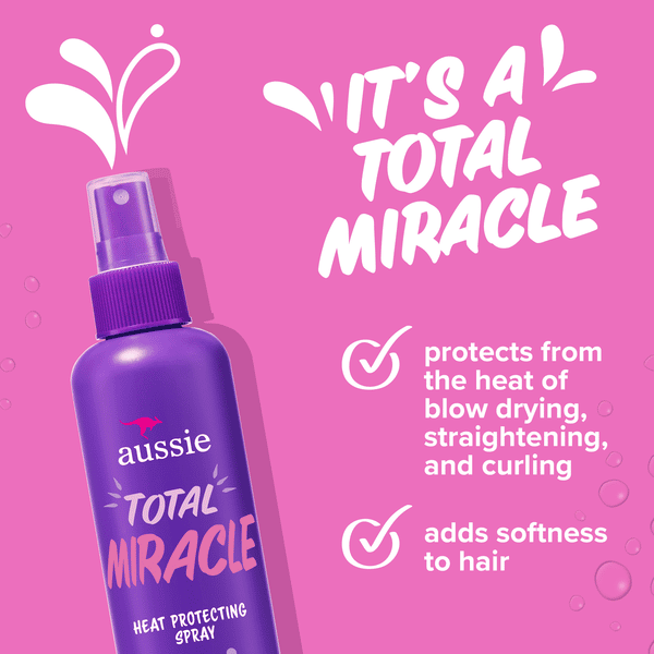 Aussie Total Miracle Heat Protecting Spray with Apricot | Hy-Vee